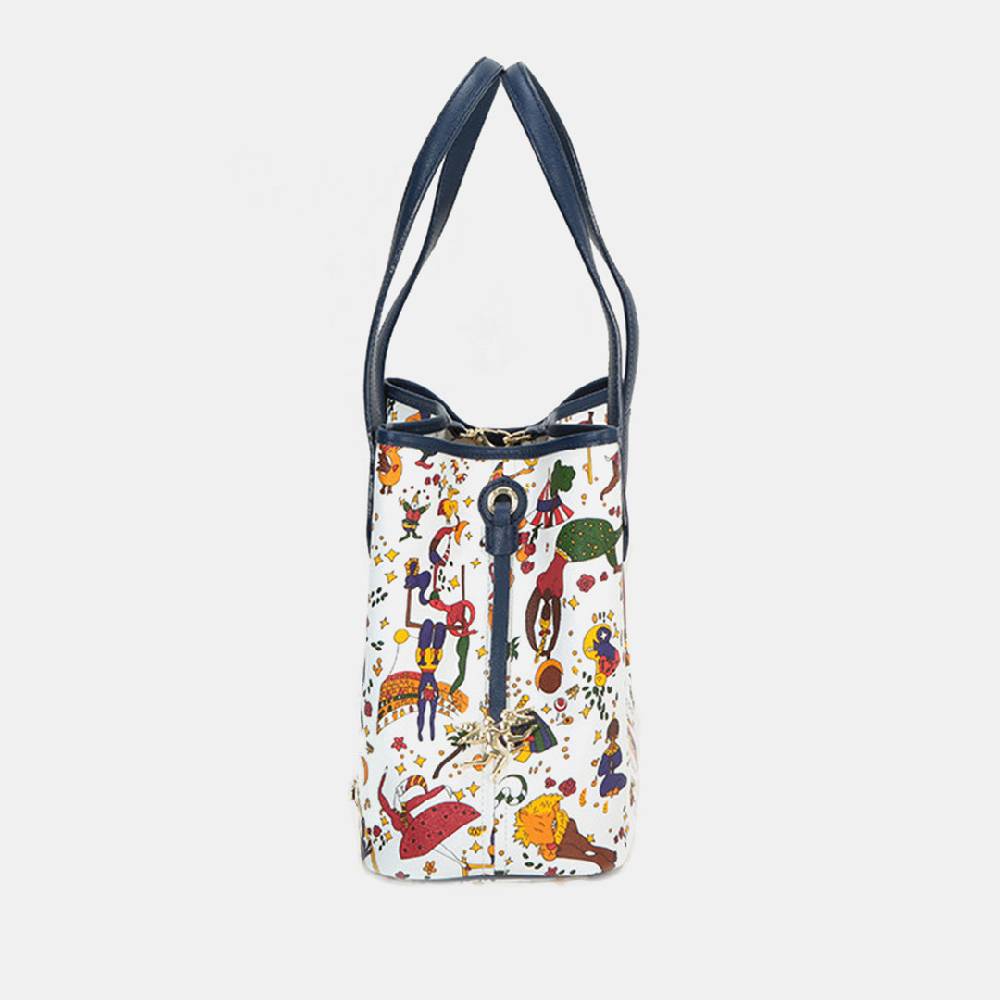 Piero Guidi PIERO GUIDI TOTE BAG/SHOPPING BAG "CIRCUS STAR" Prezzo Ridotto