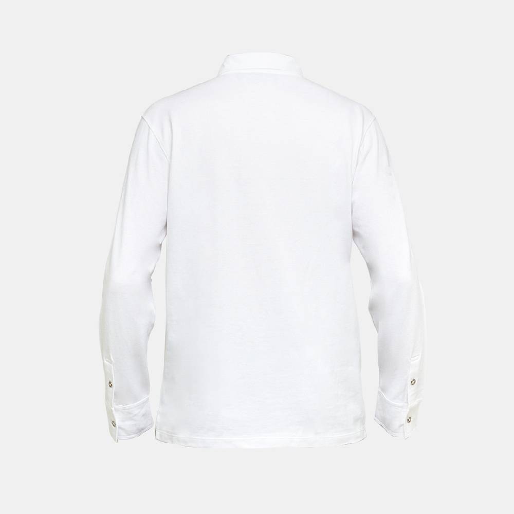 Piero Guidi LineaBold "Metal Botton" Polo Shirt Long Sleeve / Polo manica lunga Negozi Online