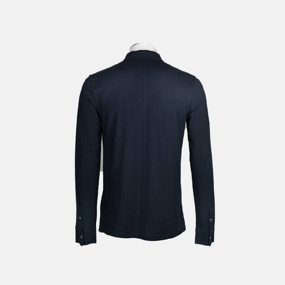 Piero Guidi LineaBold "Metal Botton" Polo Shirt Long Sleeve / Polo manica lunga Acquista Ora