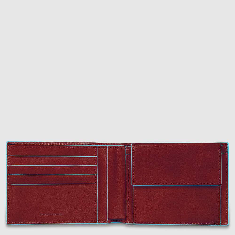 Piquadro Men’s wallet with coin pocket