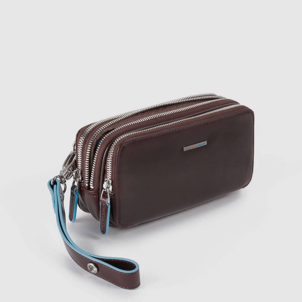 Piquadro Case with three dividers and removable wrist strap Sottocosto