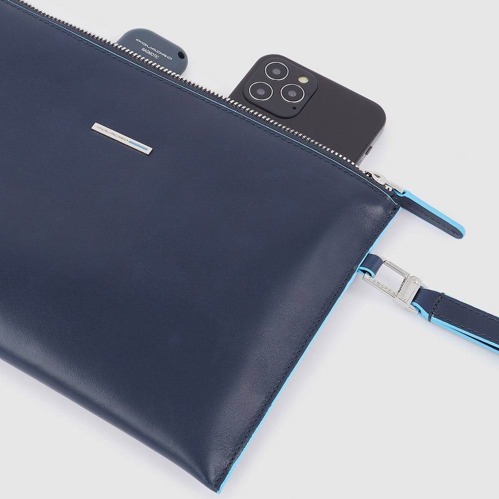 Piquadro Slim iPad®mini men’s clutch Vendita Economica