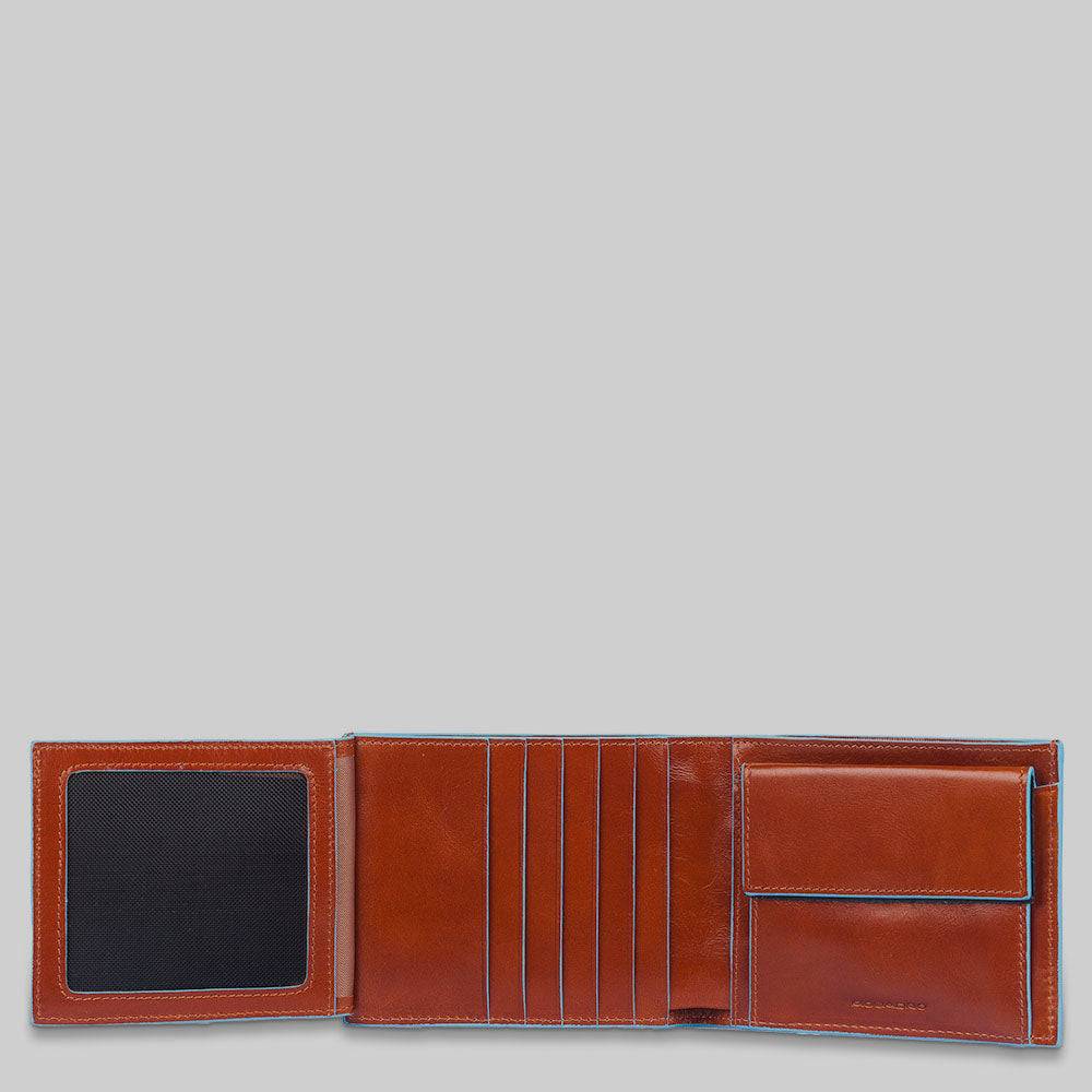 Piquadro Men's wallet with coin case and document holder In Saldo