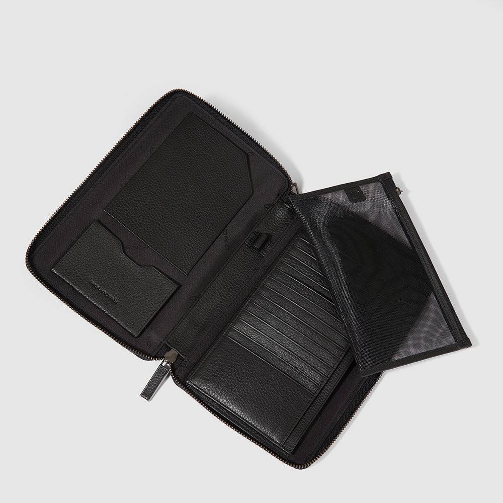 Piquadro Zip-around travel document holder Moda