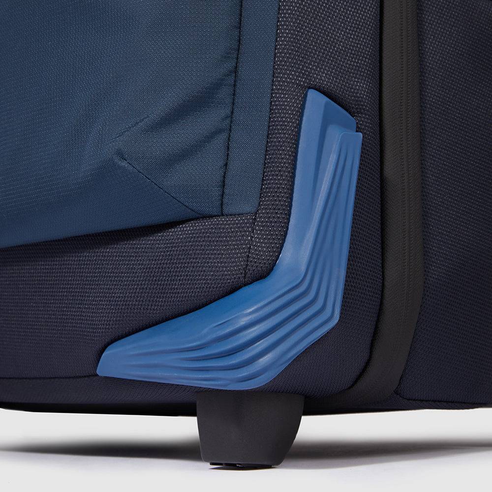 Piquadro Modular wheeled duffel in recycled fabric Nuovo