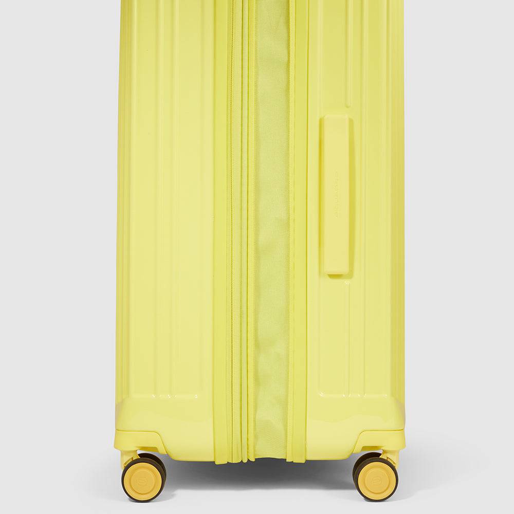 Piquadro Medium size, expandable hardside spinner Qualità Garantita