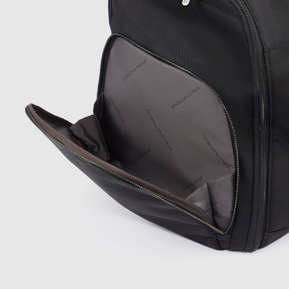 Piquadro Hanging garment duffel bag in recycled fabric Convenienza