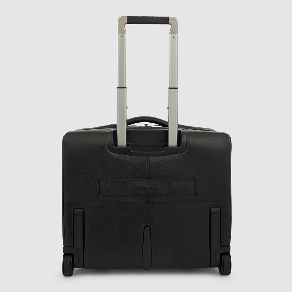 Piquadro Wheeled computer briefcase with iPad® compartment In Vendita