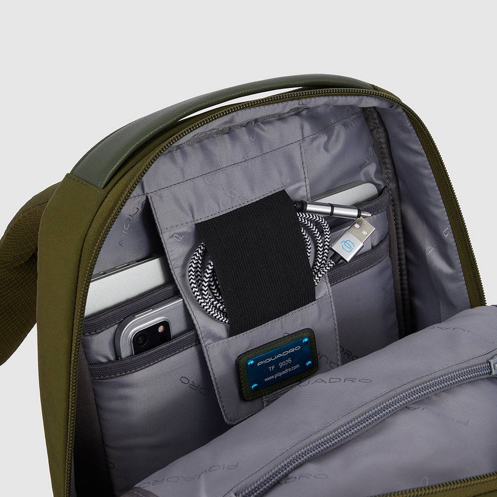 Piquadro Computer 14" and iPad® backpack Saldi Di Fabbrica