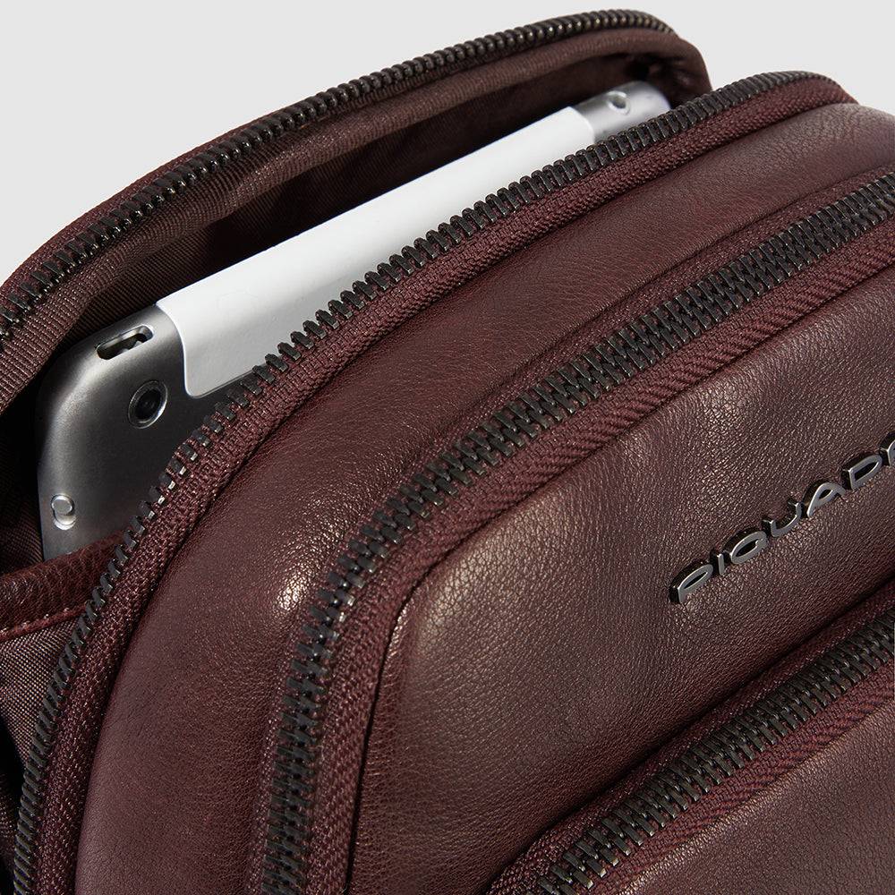 Piquadro iPad®mini pocket crossbody bag Italy