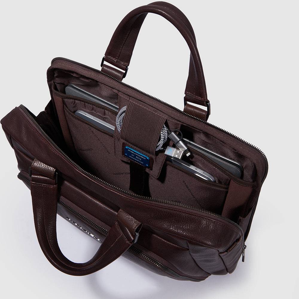 Piquadro Computer briefcase 14" with iPad® compartment Italia