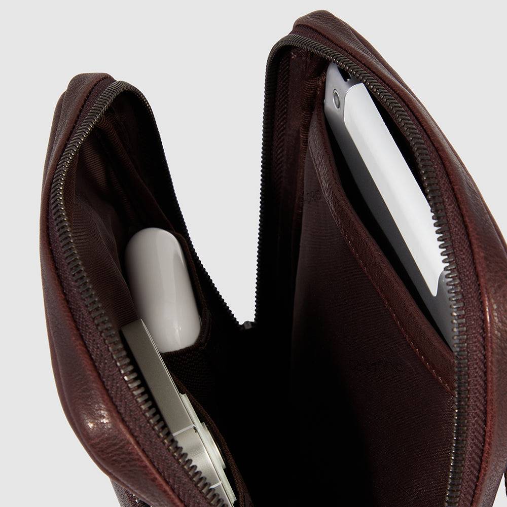 Piquadro Pocket crossbody bag with iPad®mini compartment 2025