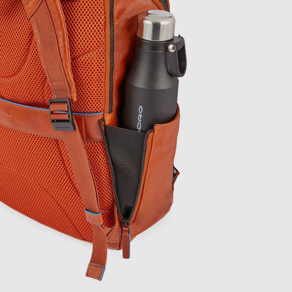 Piquadro Computer backpack with bottle/umbrella pocket Soddisfazione Garantita