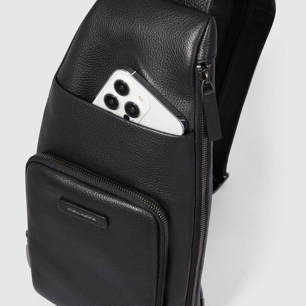 Piquadro Mono sling bag/backpack for iPad®mini Qualità Garantita