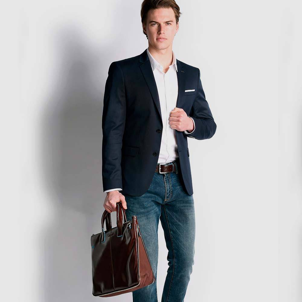 Piquadro Slim computer 15,6" and iPad®Pro 12,9" bag Acquista Ora