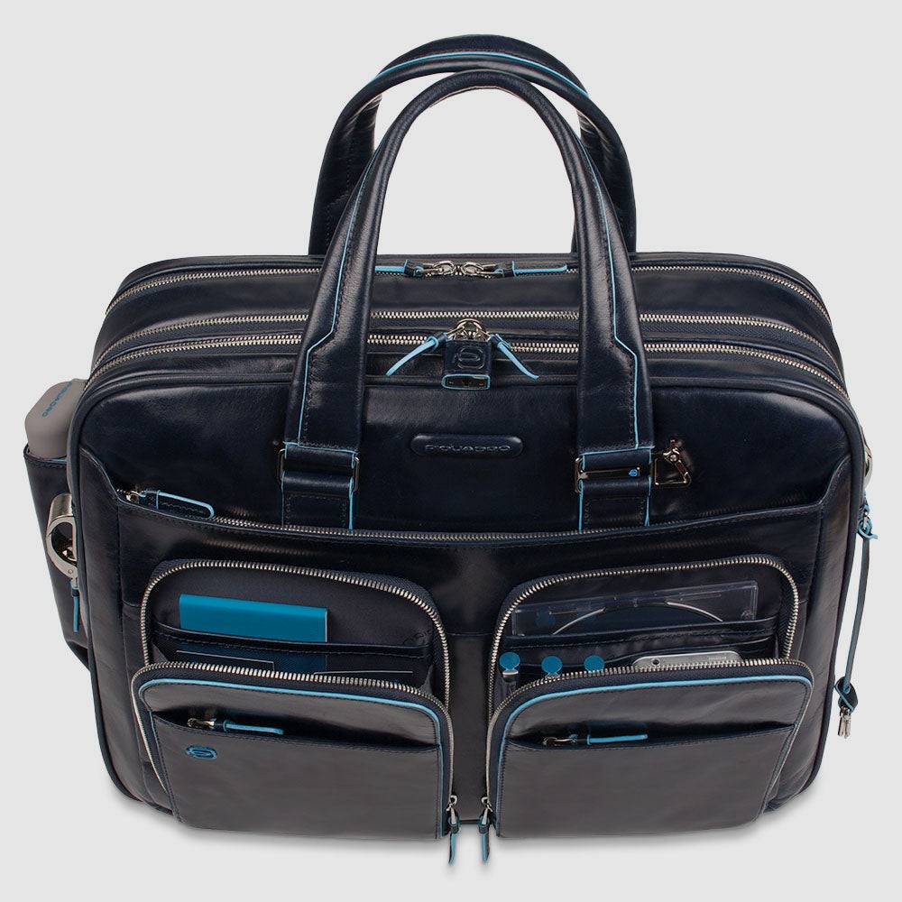 Piquadro Expandable Computer bag 15" Promozione Limitata