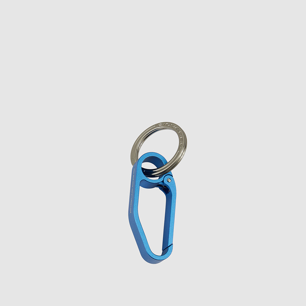 Piquadro Keychain with big carabiner hook Offerte stagionali