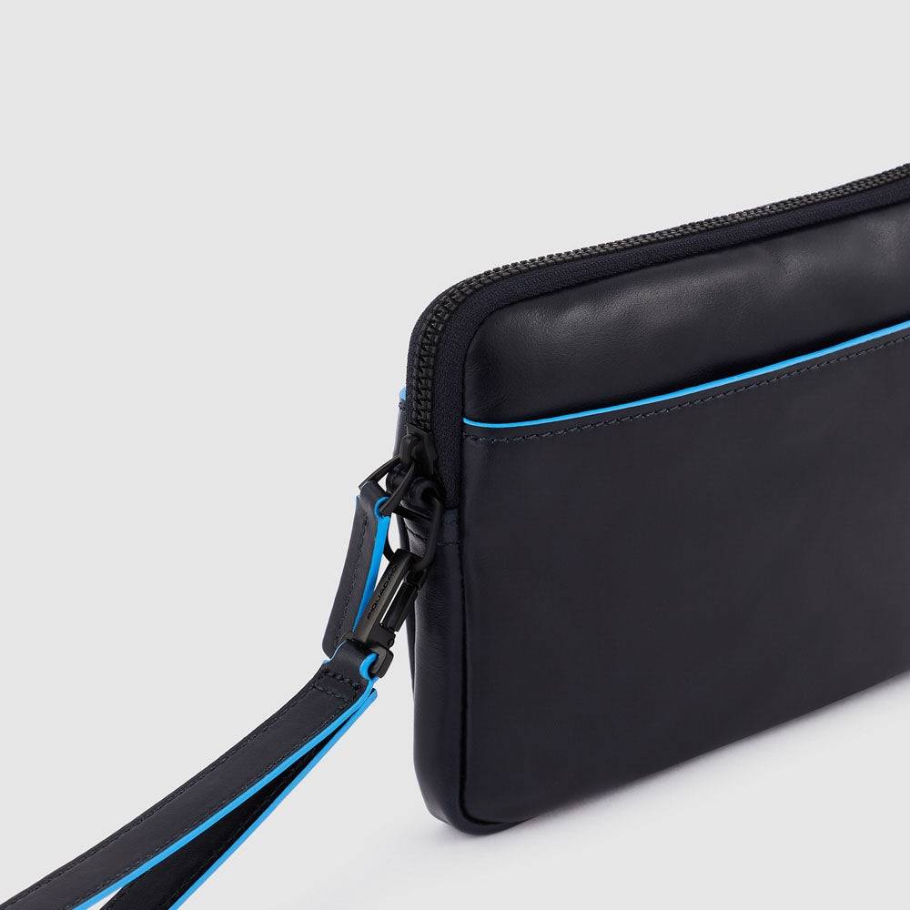 Piquadro Wrist clutch bag with credit card facility In Vendita