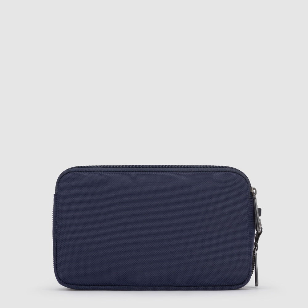 Piquadro Wrist clutch bag in recycled fabric Hotsell