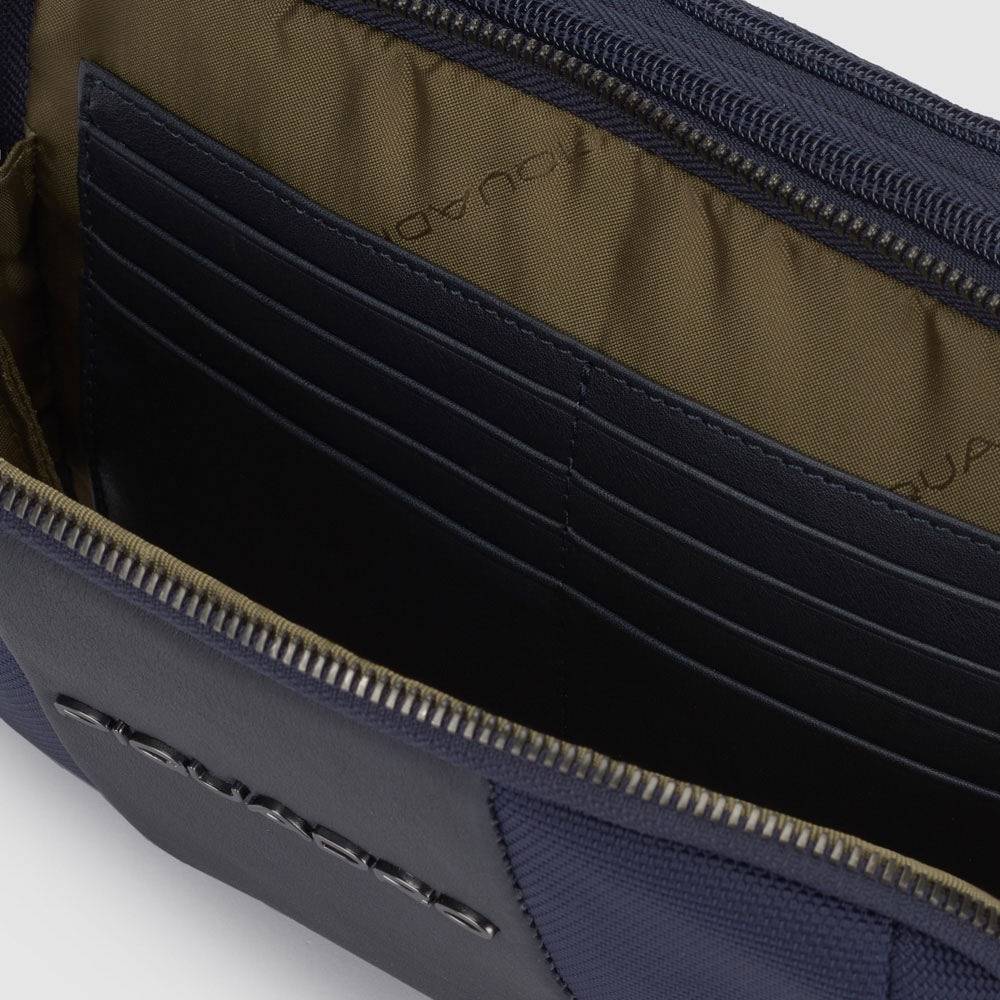Piquadro Wrist clutch bag in recycled fabric Hotsell