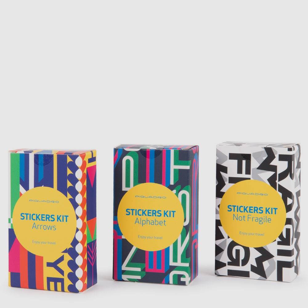 Piquadro Sticker set for trolley Vendita Calda