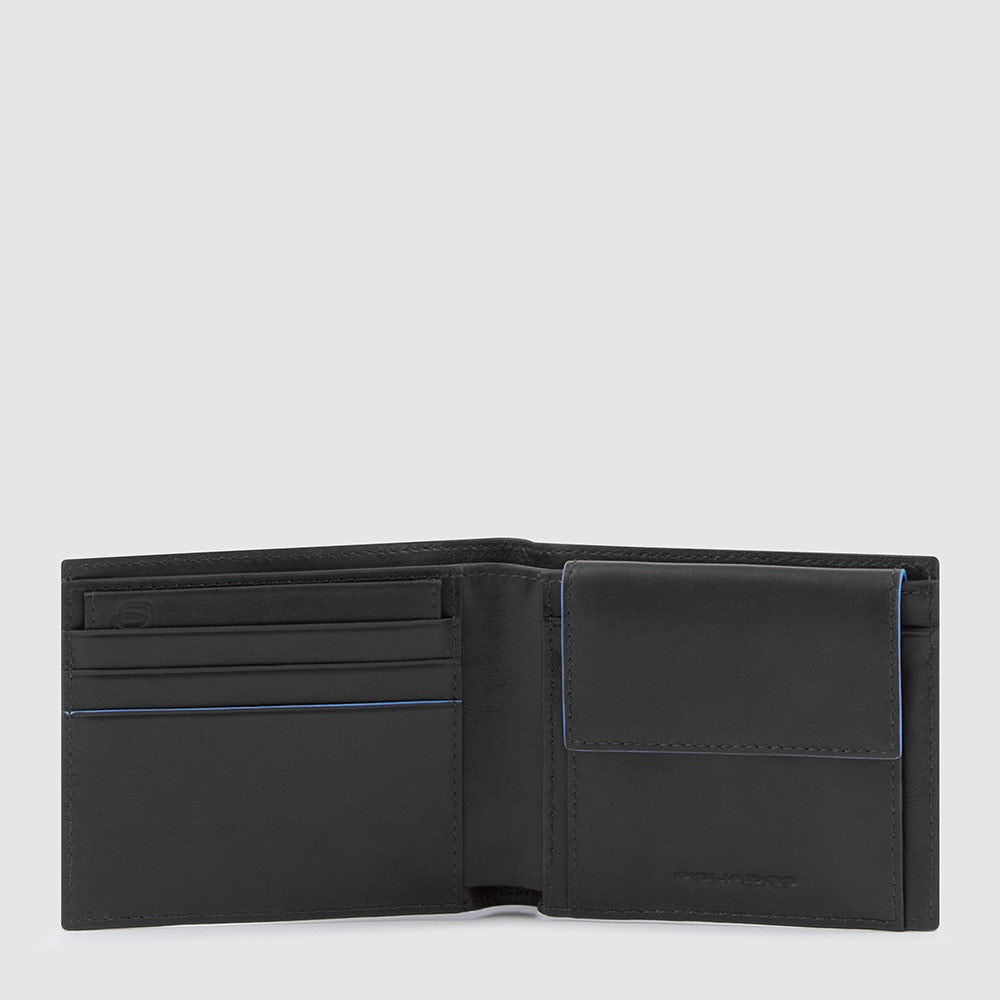Piquadro Men’s wallet with coin pocket Italia