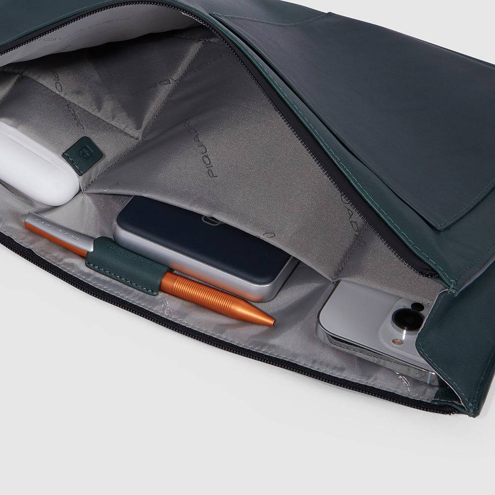 Piquadro Men's clutch for laptop or iPad®Pro 12,9" Spedizione Gratuita