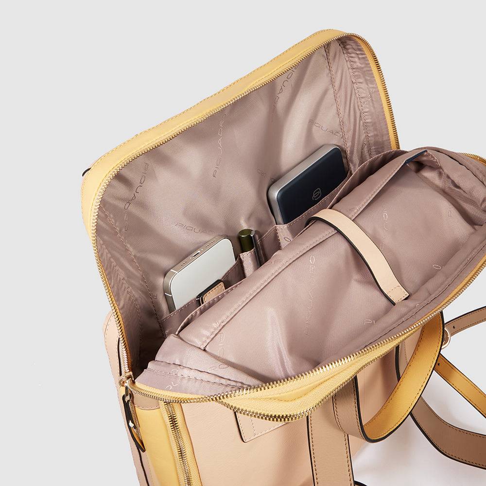 Piquadro Women's computer backpack 15,6" Pezzi Unici