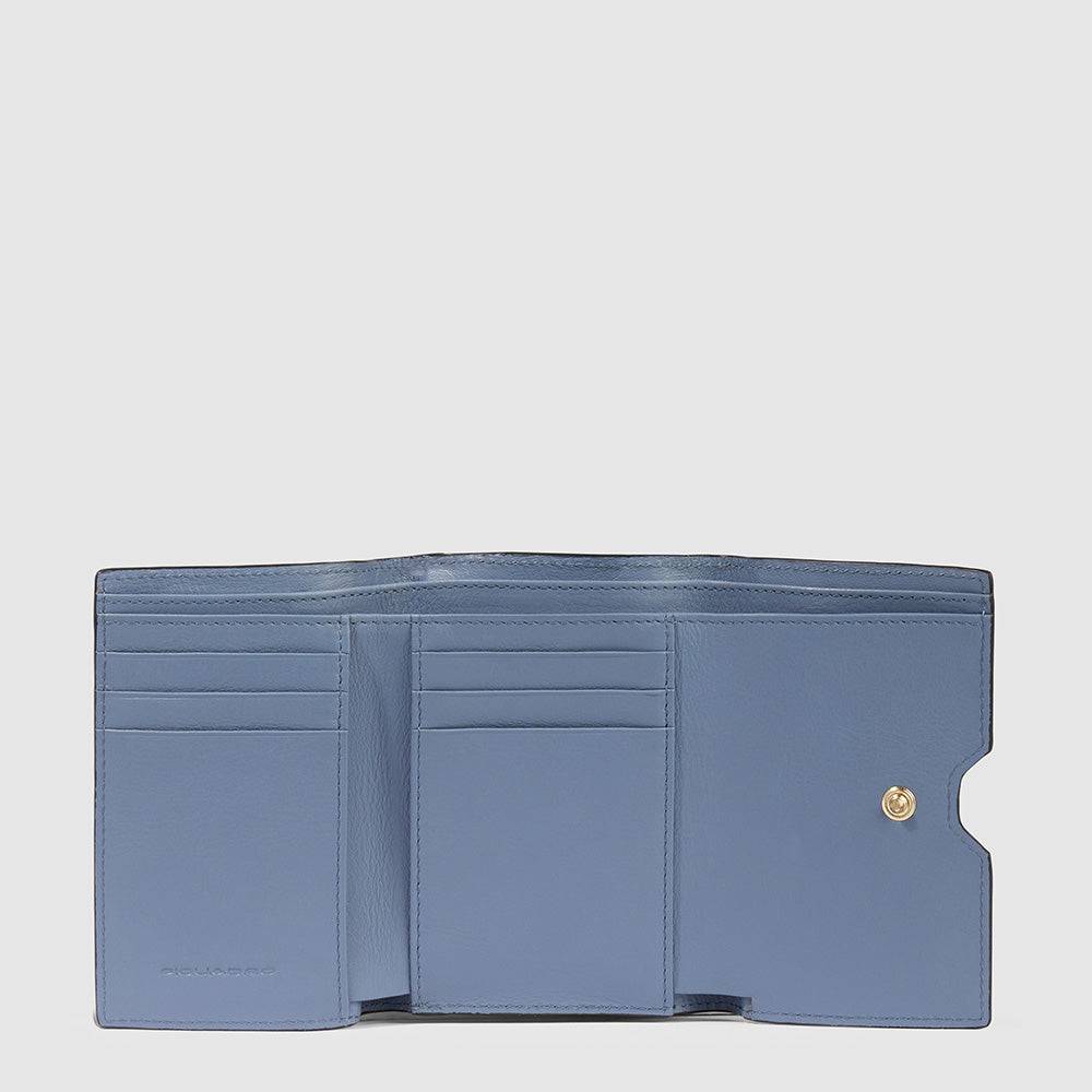 Piquadro Women’s trifold wallet, small Fino Al -60%