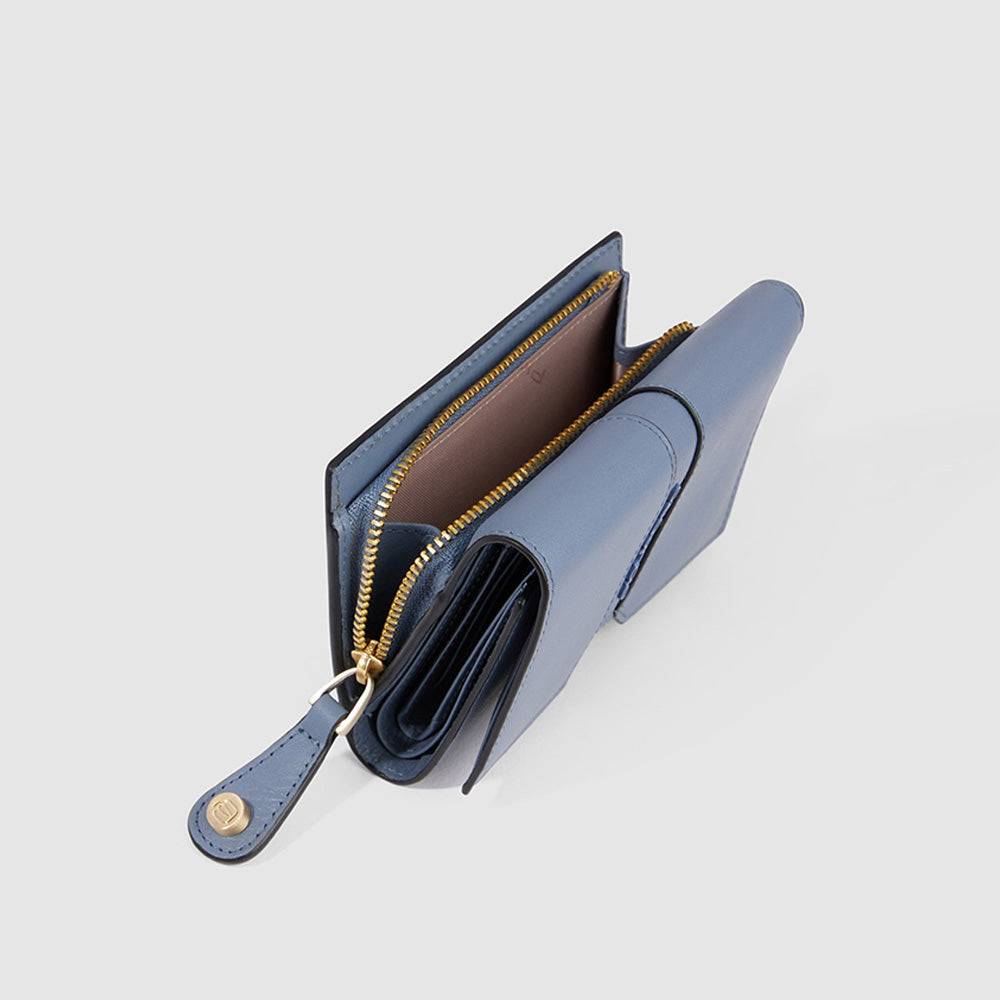 Piquadro Women’s trifold wallet, small Fino Al -60%