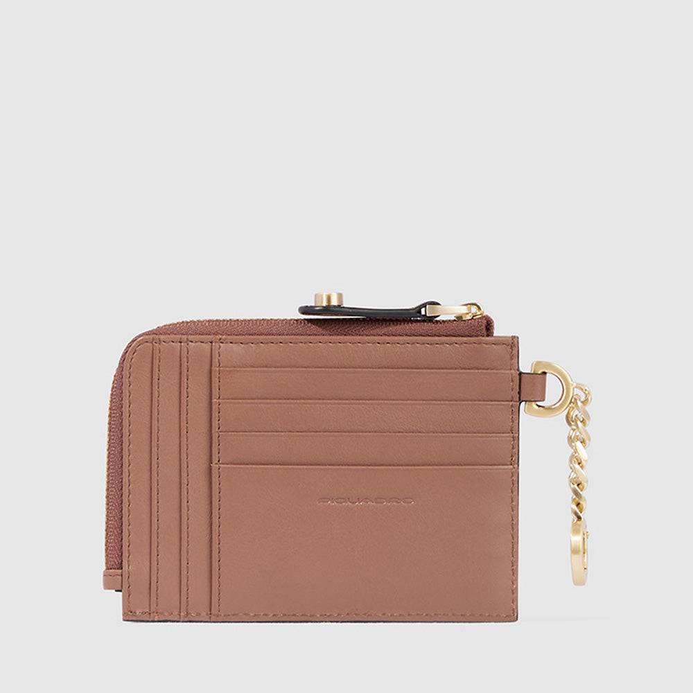 Piquadro Women's coin pouch with key chain Economico