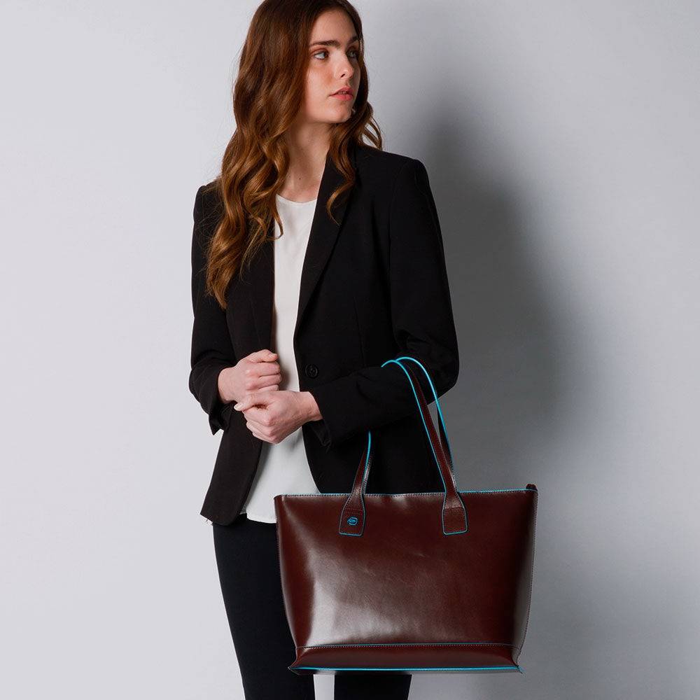 Piquadro Shopping bag with iPad®mini compartment Vendita Economica