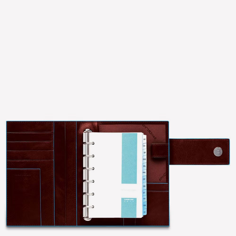 Piquadro Large leather organiser with Moda