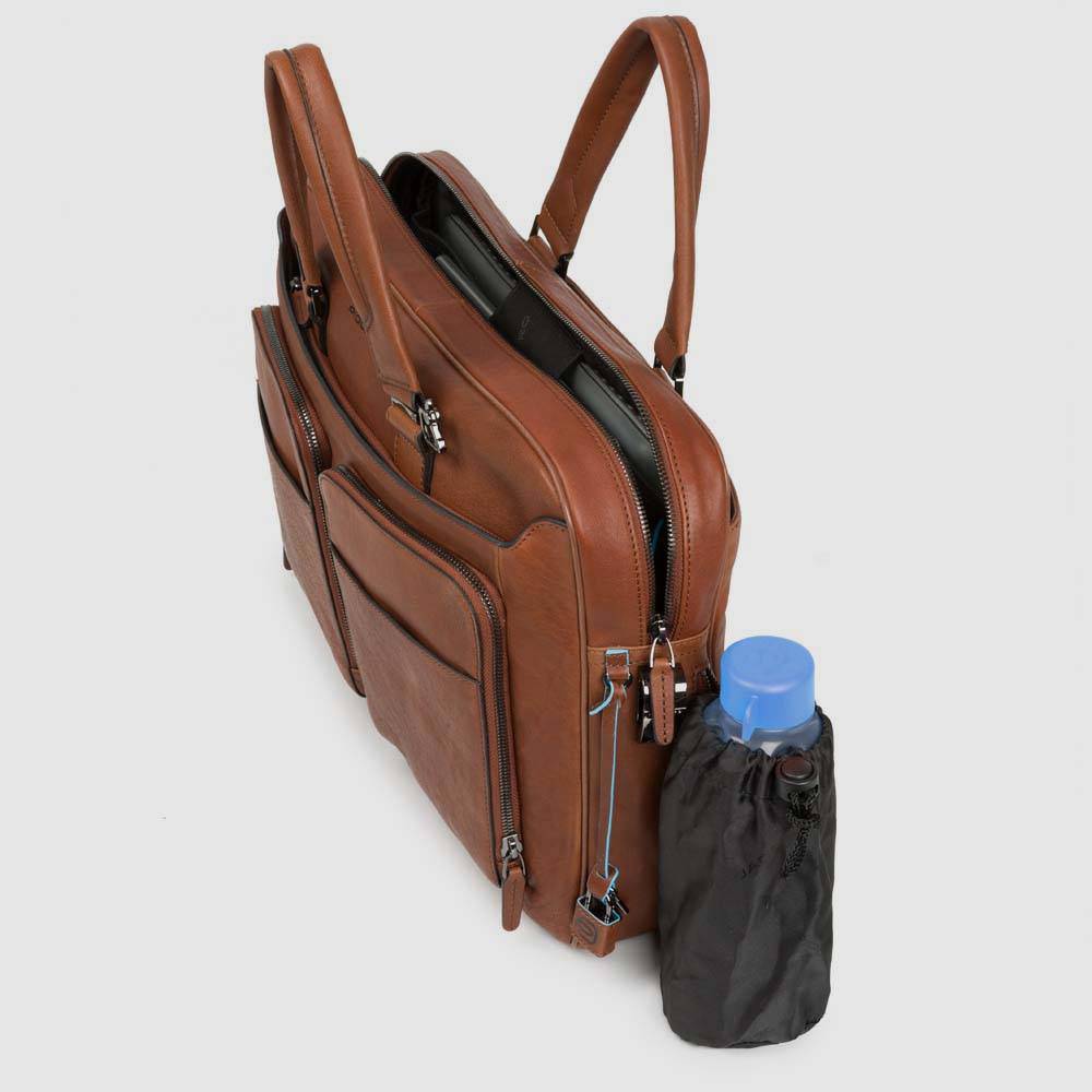 Piquadro Slim computer bag 15" with iPad® compartment Vendita