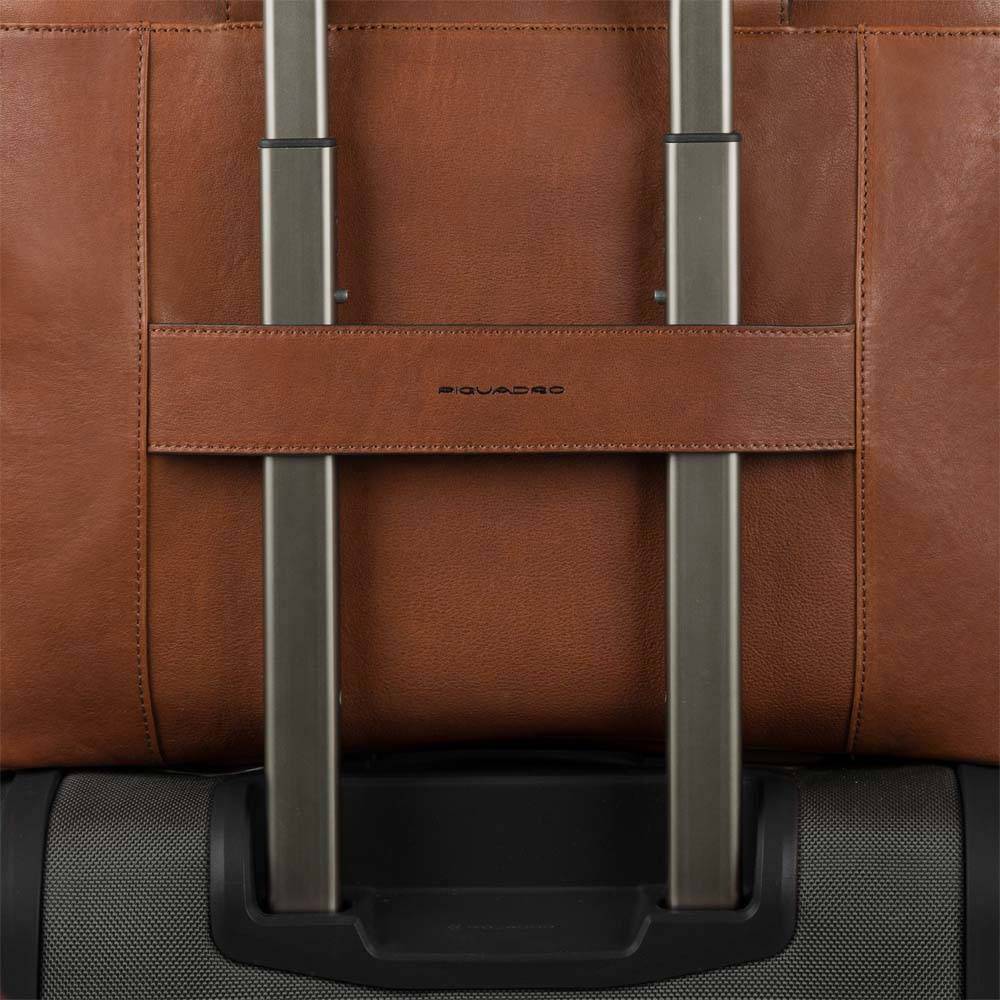 Piquadro Slim computer bag 15" with iPad® compartment Vendita