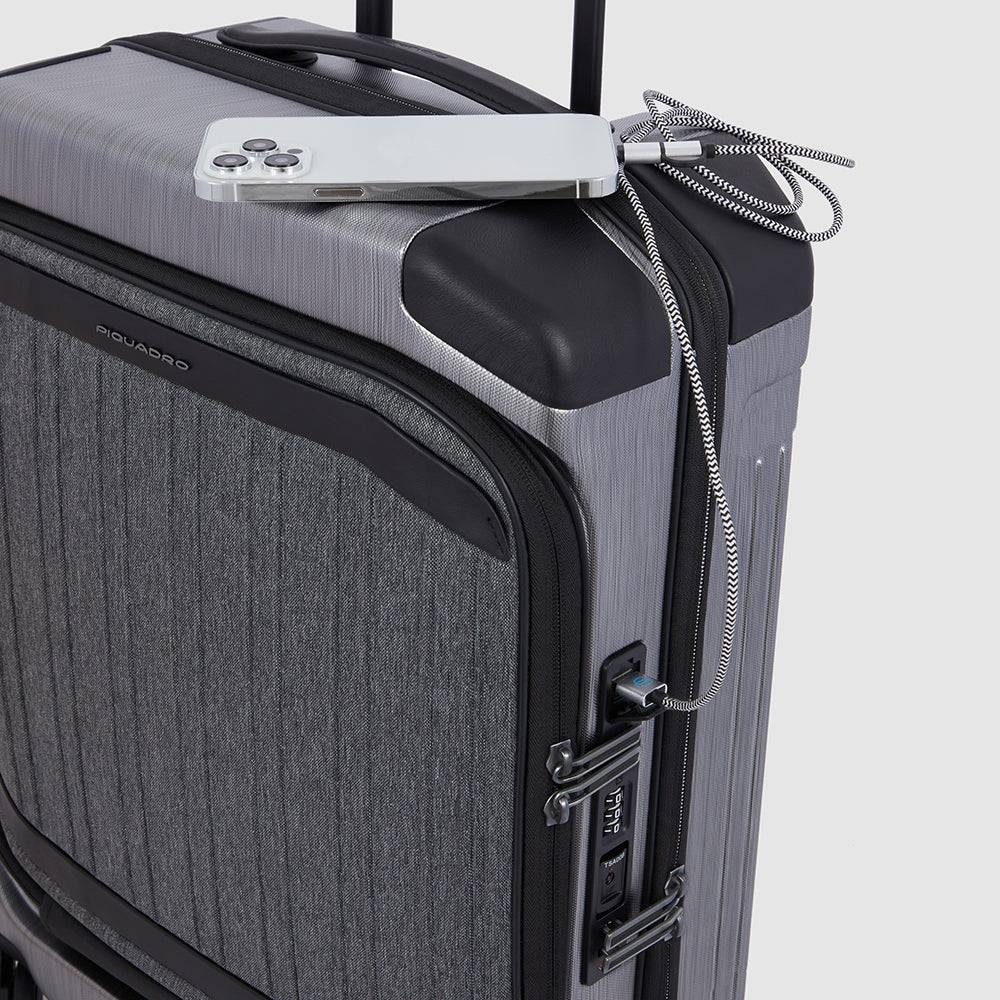 Piquadro Cabin size, hardside computer spinner 15,6" Affare Del Giorno