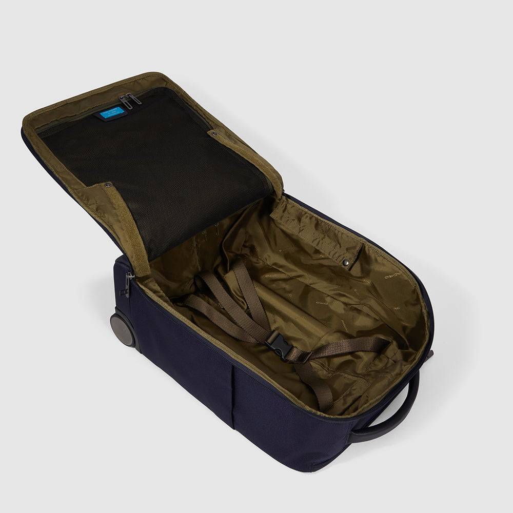 Piquadro Underseater carry-on in recycled fabric Convenienza