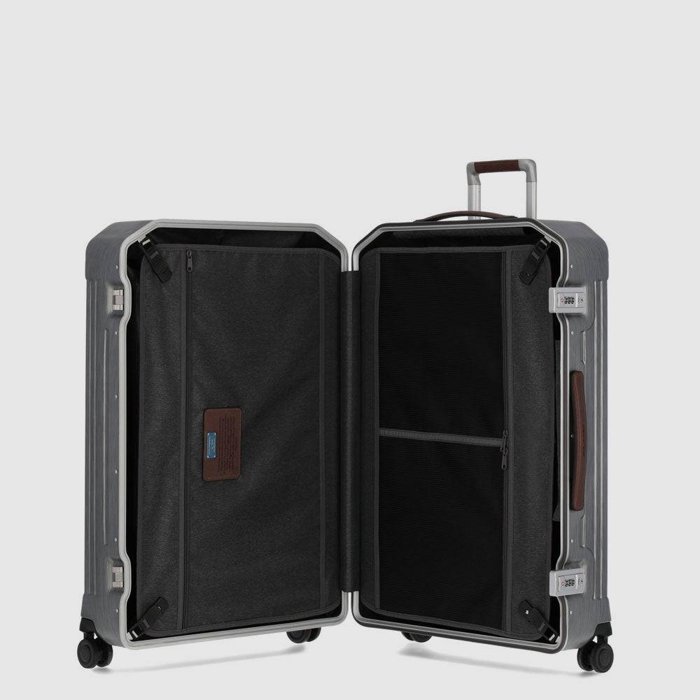 Piquadro Medium size, hardside spinner with TSA lock In Vendita