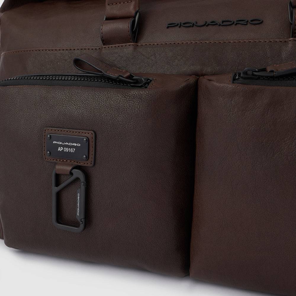 Piquadro Duffel bag with trolley strap Saldi