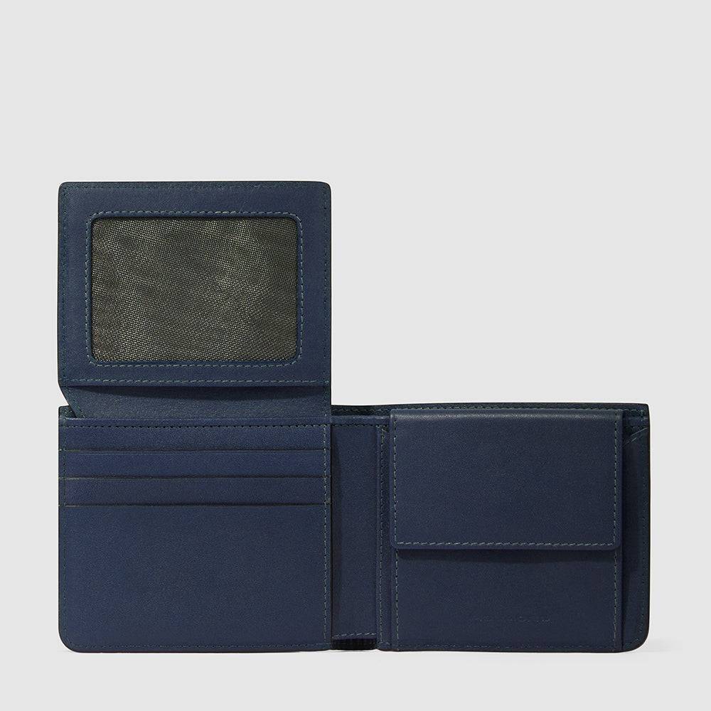 Piquadro Men’s wallet with flip up ID window Soddisfazione Garantita