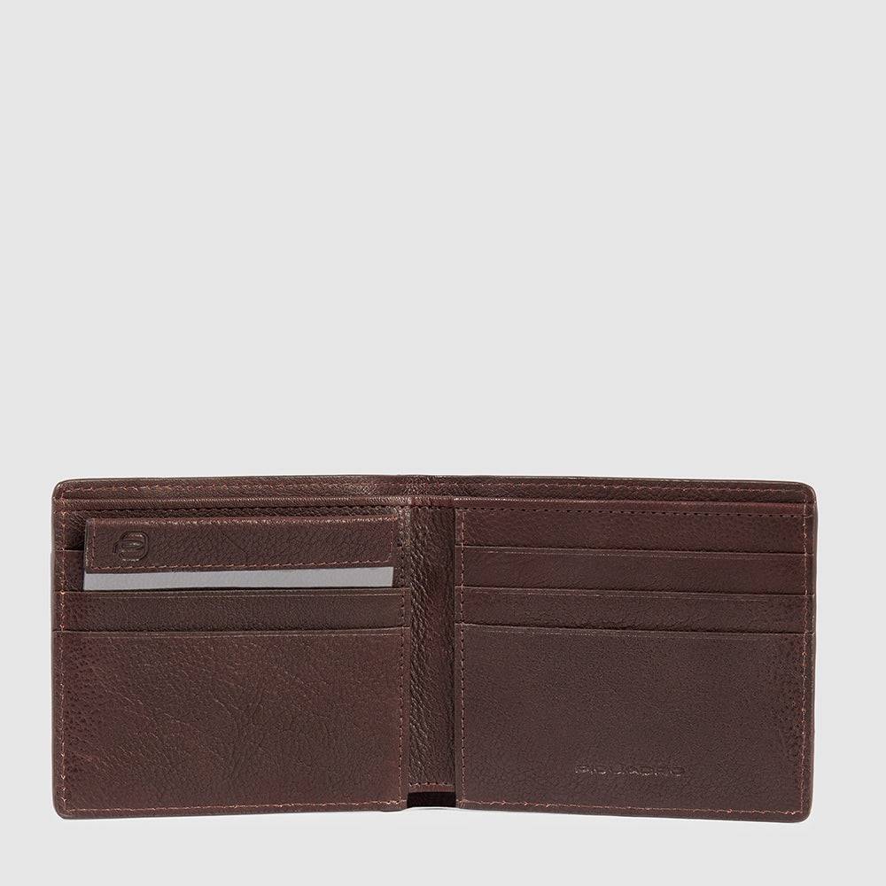 Piquadro Men’s wallet with removable document facility Qualità Garantita