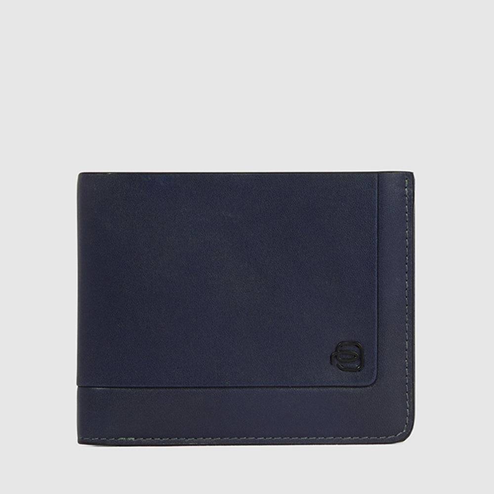 Piquadro Slim men’s wallet with zipped coin pocket Negozi Online