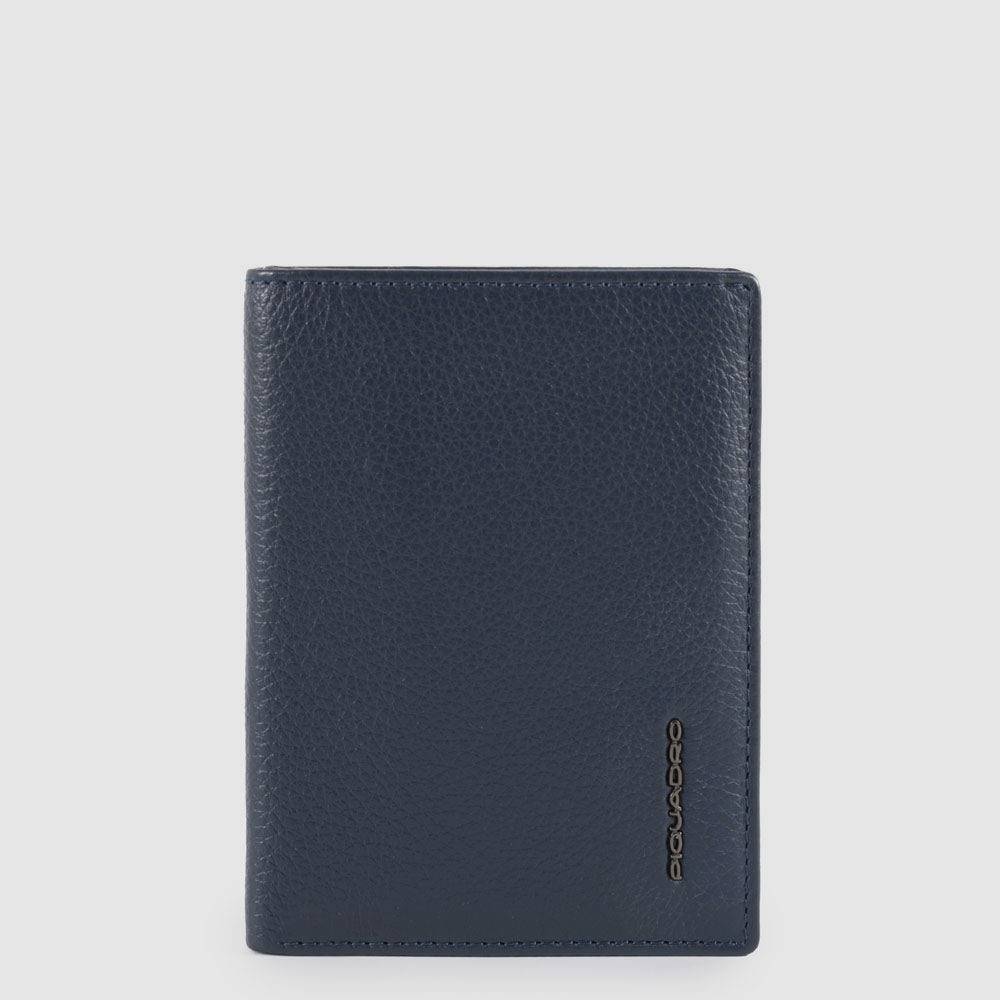 Piquadro Vertical men’s wallet with banknote, credit card a Economico