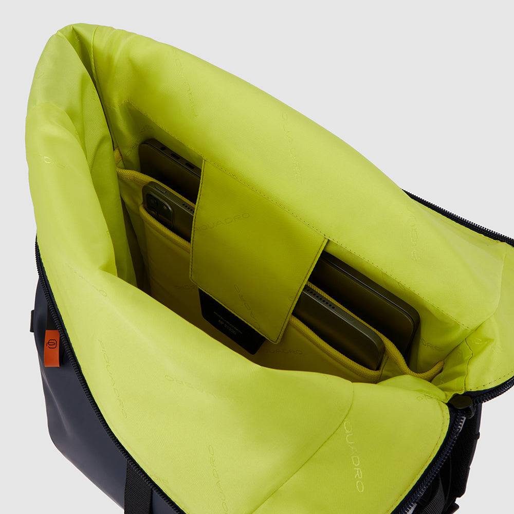 Piquadro Water resistant roll-top backpack for laptop 15,6" Vendita Calda