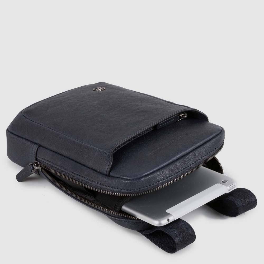 Piquadro Pocket crossbody bag with iPad®mini compartment Italia