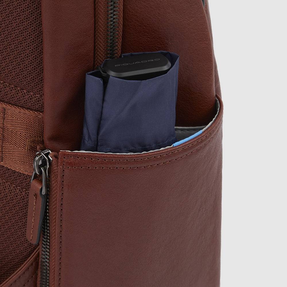 Piquadro Small size, computer 13,3" and iPad® backpack In Linea