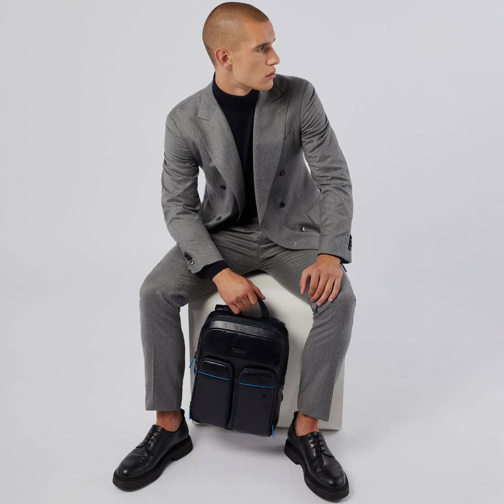 Piquadro Computer backpack with pocket for AirPods® Promozione