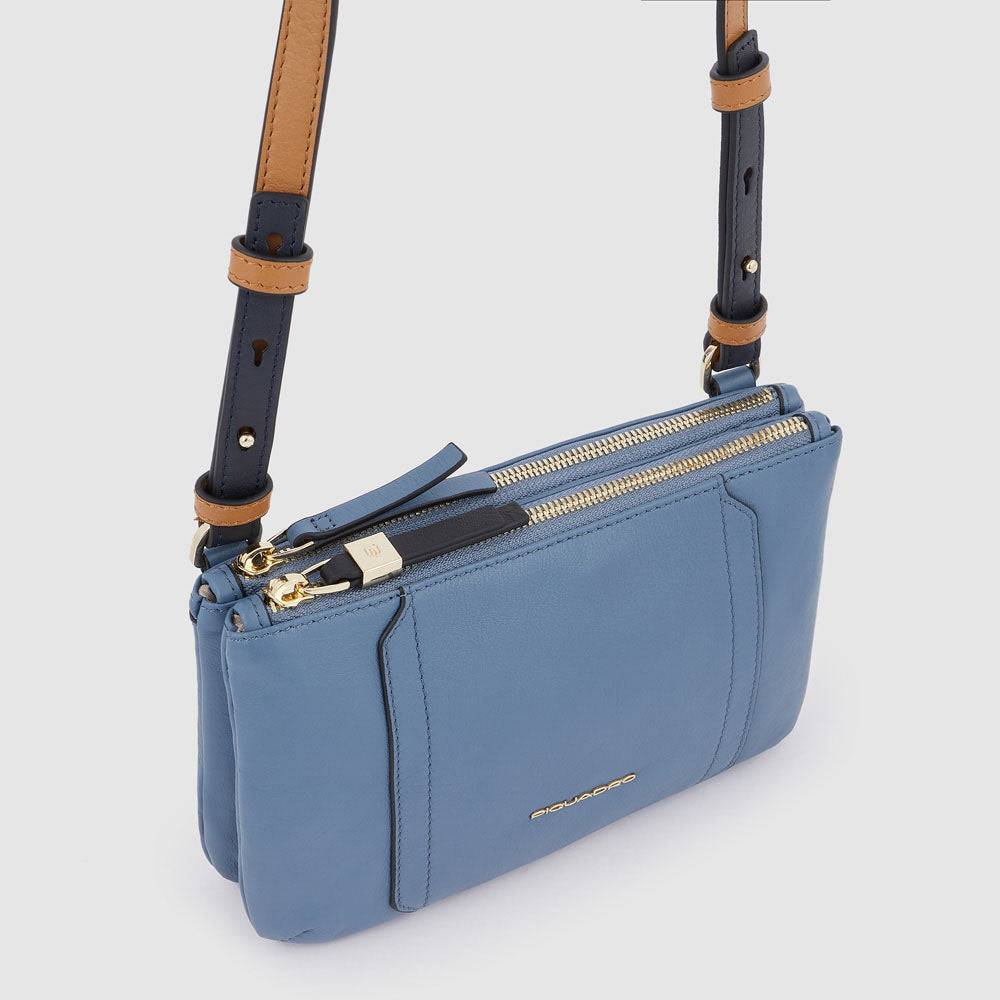 Piquadro Women’s clutch with removable shoulder strap Negozi Online
