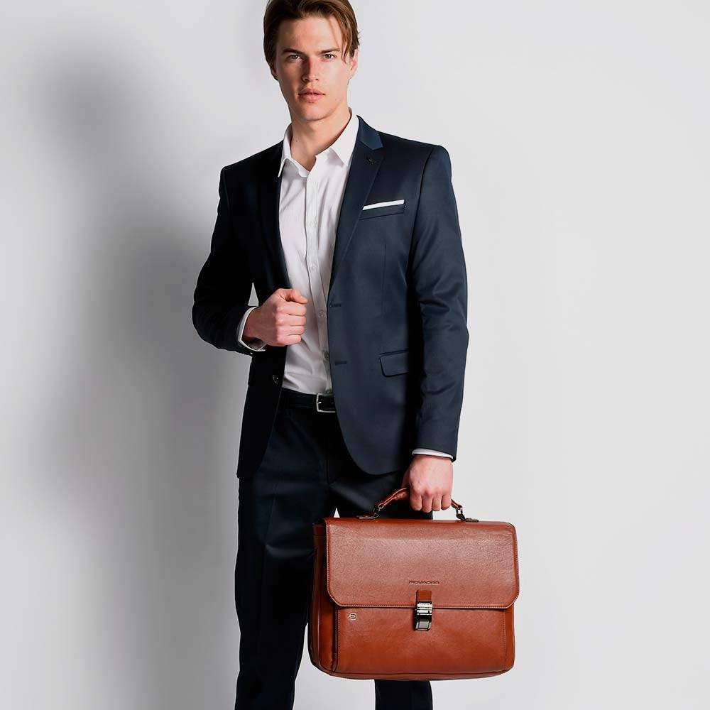 Piquadro 10.5"/9.7" laptop and iPad® expandable Fino Al -60%