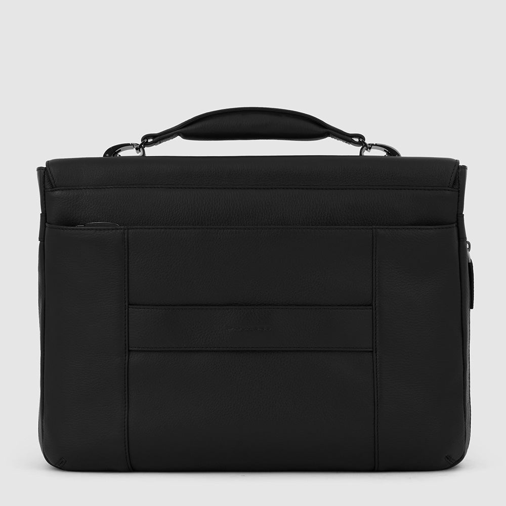 Piquadro Flap-over, expandable computer bag 15,6" Promozione Limitata